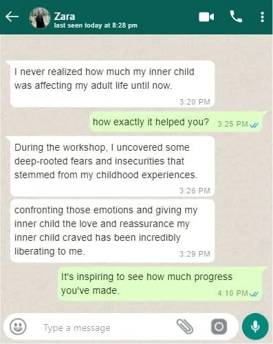 Workshop testimonial