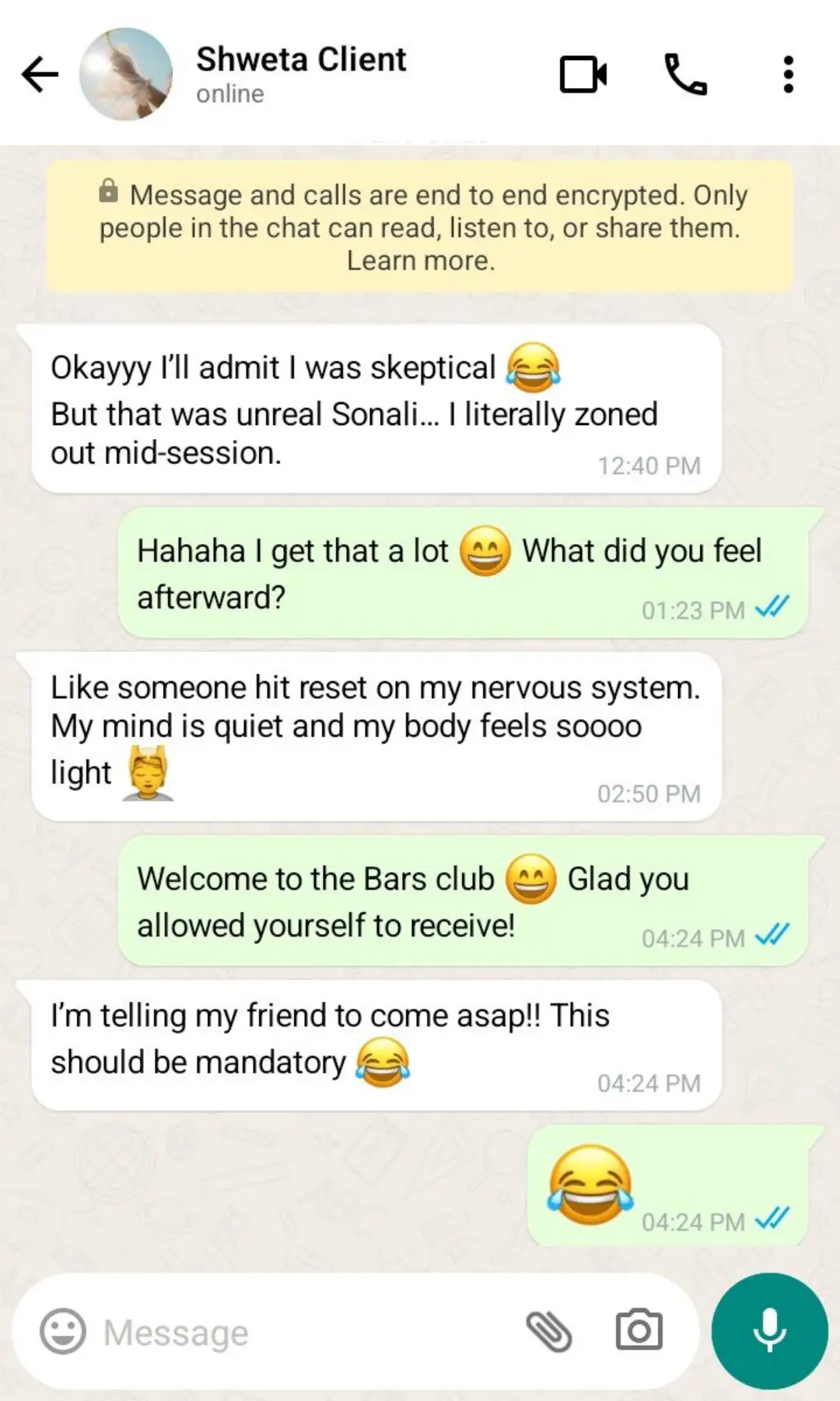 testimonial 4 - Sonali Mittra