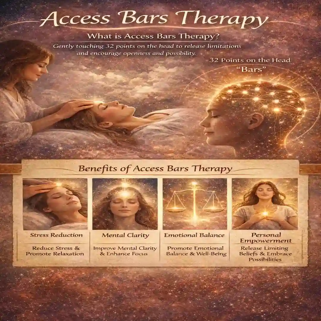 Access Bars Therapy: what it is and its benefits, illustrated