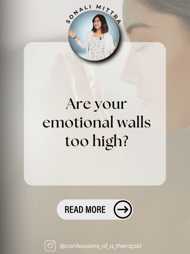 Read more about the article Emotional Armor: When Protection Becomes Isolation- Sonali Mittra
