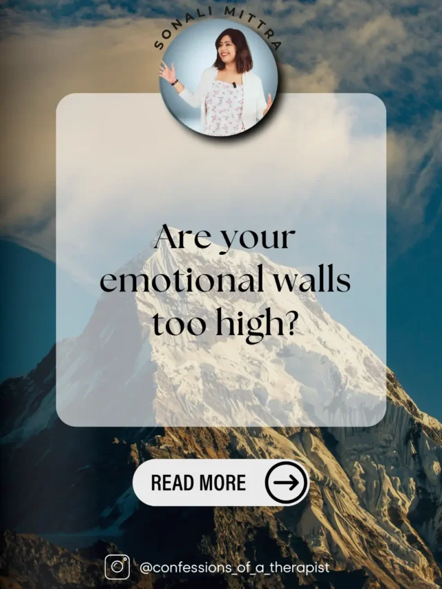 Read more about the article Emotional Armor: When Protection Becomes Isolation – Sonali Mittra