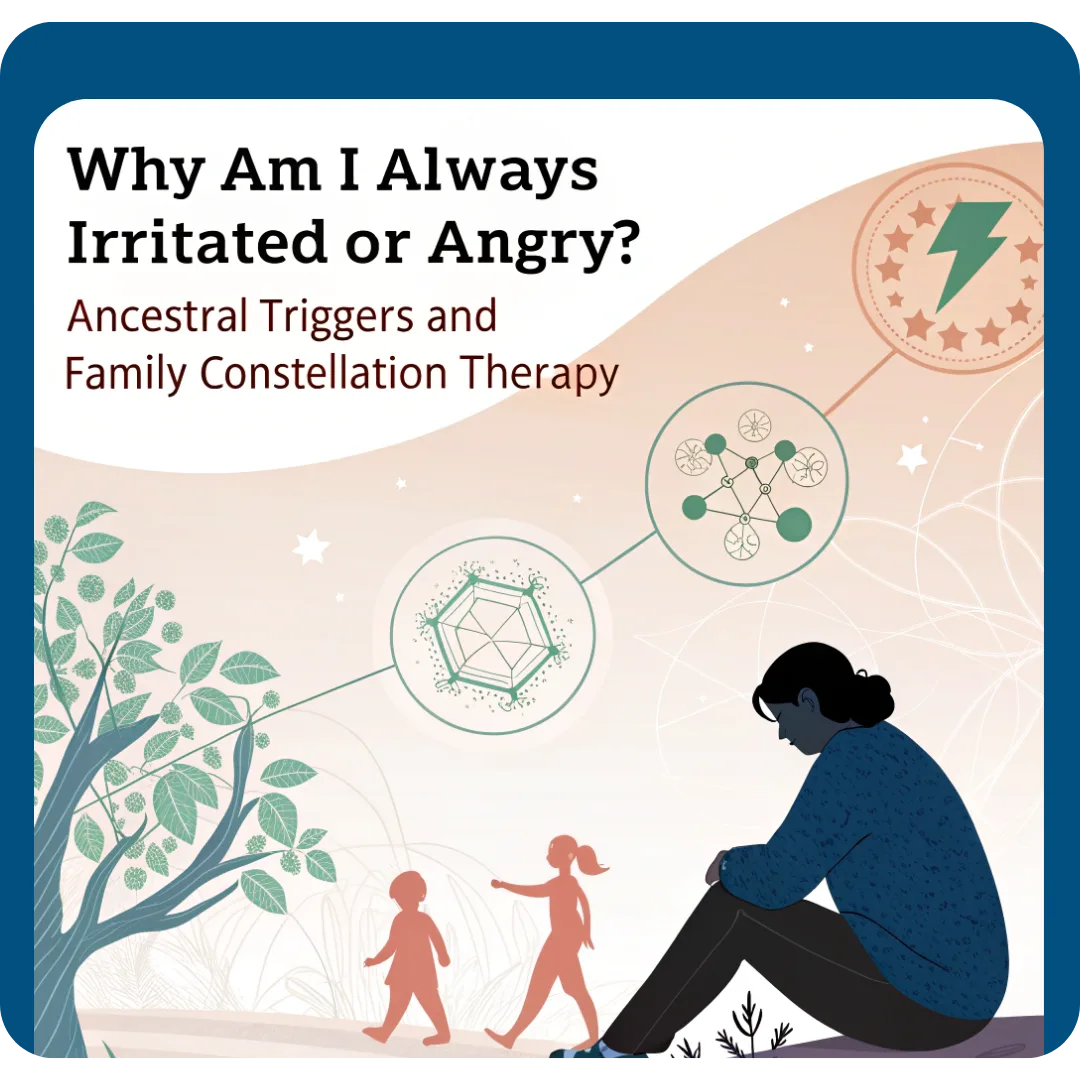 You are currently viewing Why Am I Always Irritated or Angry? Ancestral Triggers and Family Constellation Therapy