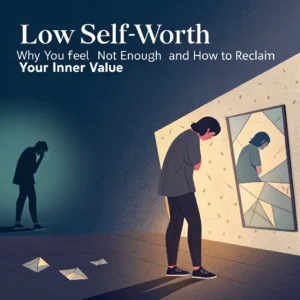 Read more about the article Low Self-Worth: Why You Feel “Not Enough” and How to Reclaim Your Inner Value