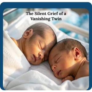 Read more about the article The Silent Grief of the Vanishing Twin:How Unseen Loss Impacts Our Emotional Wellbeing?