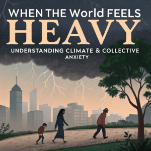 Read more about the article When the World Feels Heavy: Understanding Climate & Collective Anxiety