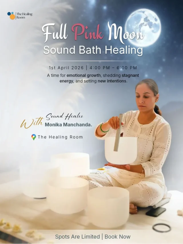 Read more about the article Full Pink Moon Sound Bath – Release & Reset