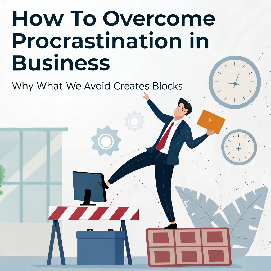 You are currently viewing How to Overcome Procrastination in Business: Why What We Avoid Creates Blocks
