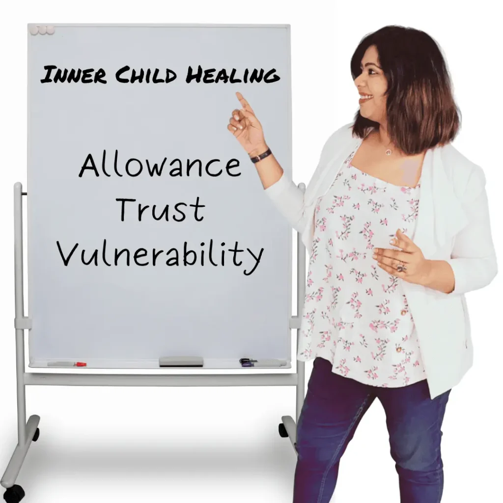 Sonal Mittra teaching Inner Child Practitioner Workshop - allowance trust vulnerability