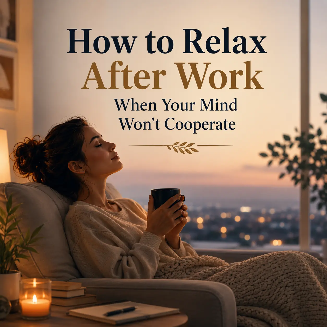 You are currently viewing How to Relax After Work When Your Mind Won’t Cooperate