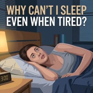 Read more about the article Why Can’t I Sleep Even When Tired?