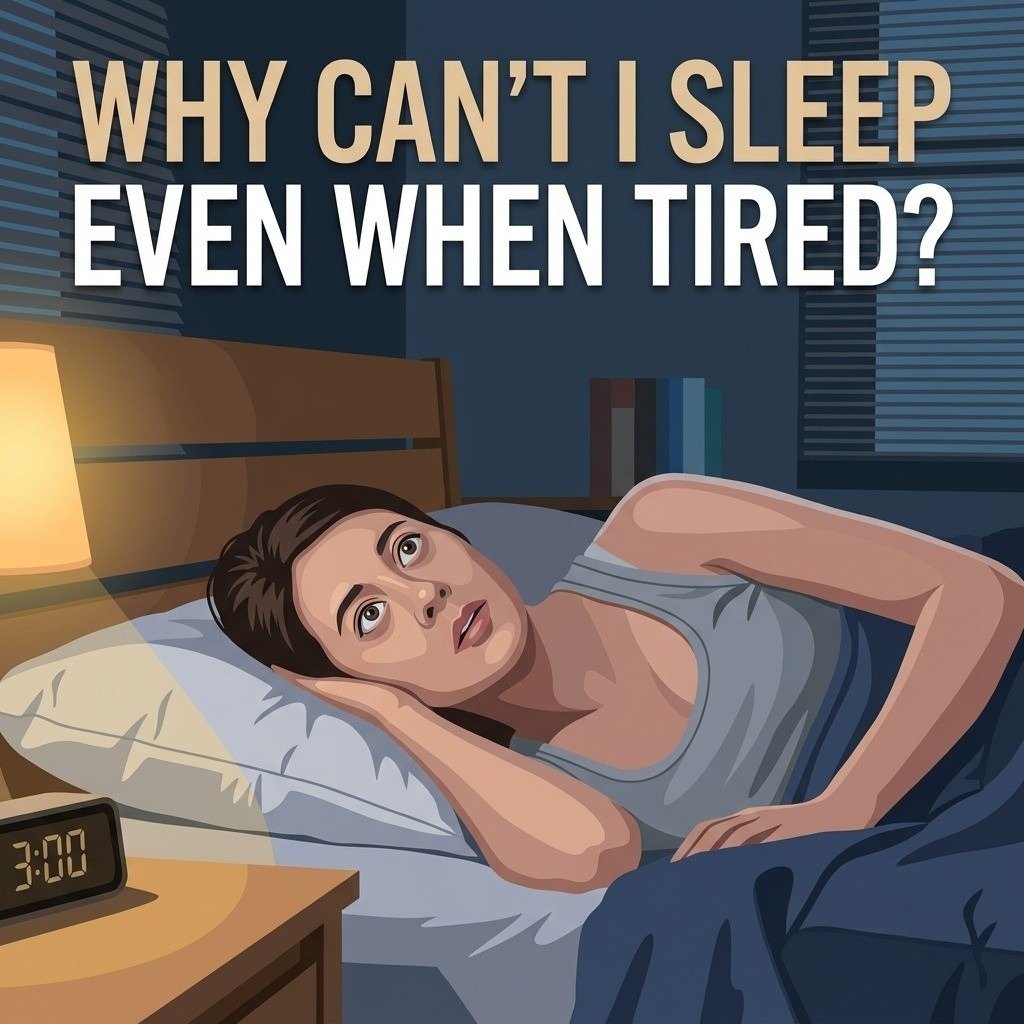 You are currently viewing Why Can’t I Sleep Even When Tired?