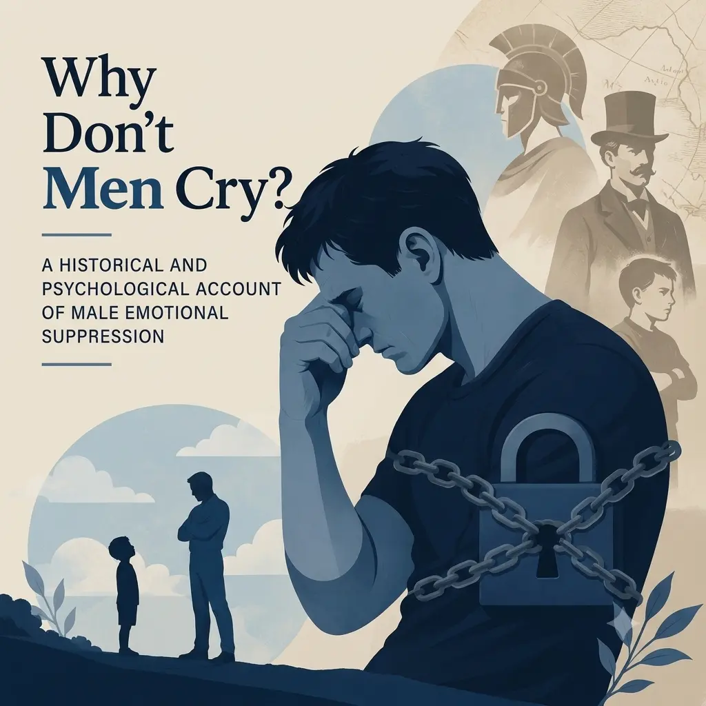 You are currently viewing Why Men Don’t Cry: The Historical and Psychological Truth Behind Male Emotional Suppression